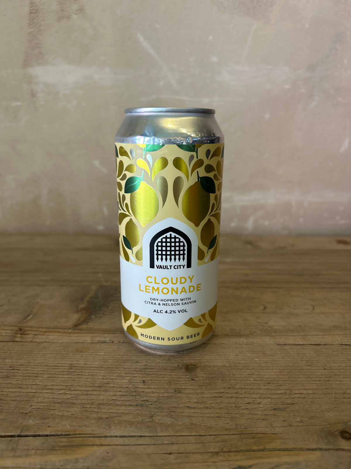 Vault City Cloudy Lemonade Sour 4.2% 440ml Can