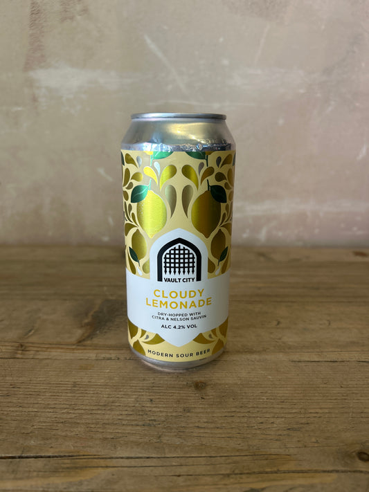 Vault City Cloudy Lemonade Sour 4.2% 440ml Can