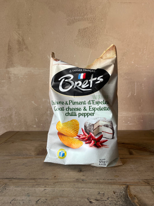 Brets Goats Cheese & Chilli Crisps (125g)