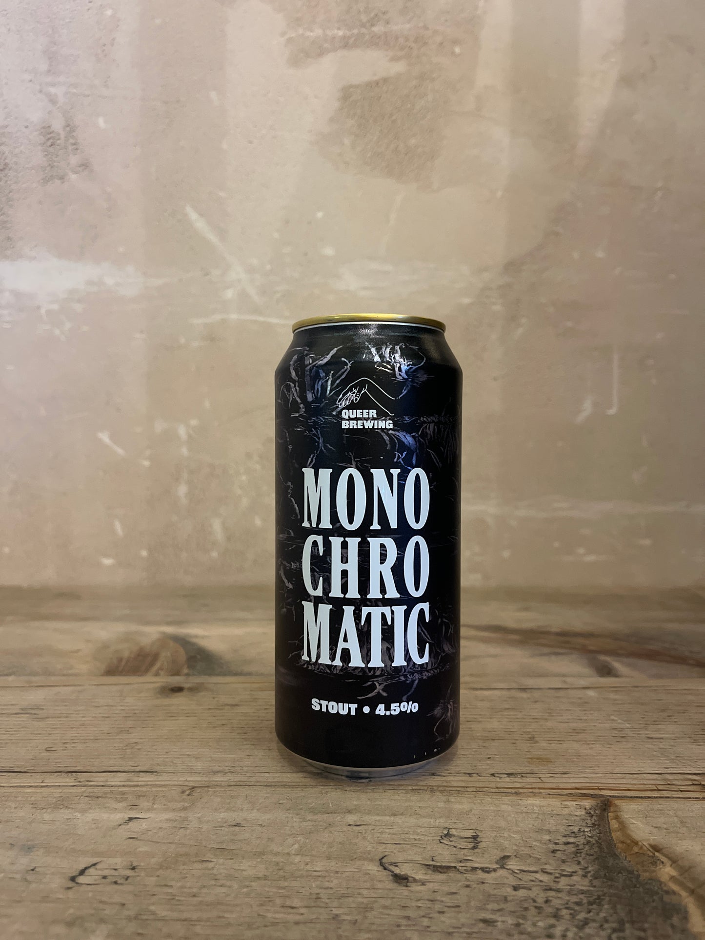 Queer Brewing Monochromatic Stout 4.5% 440ml cans