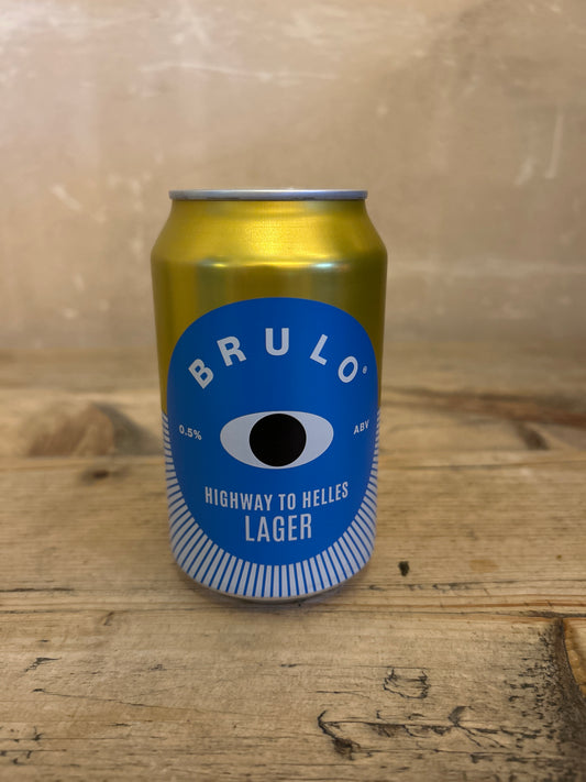 Brulo Highway to Hell 0.0% Lager 330ml can