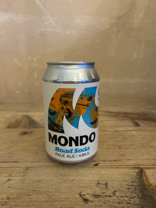 Mondo Road Soda 4.8% New England Pale Ale 330ml bottle