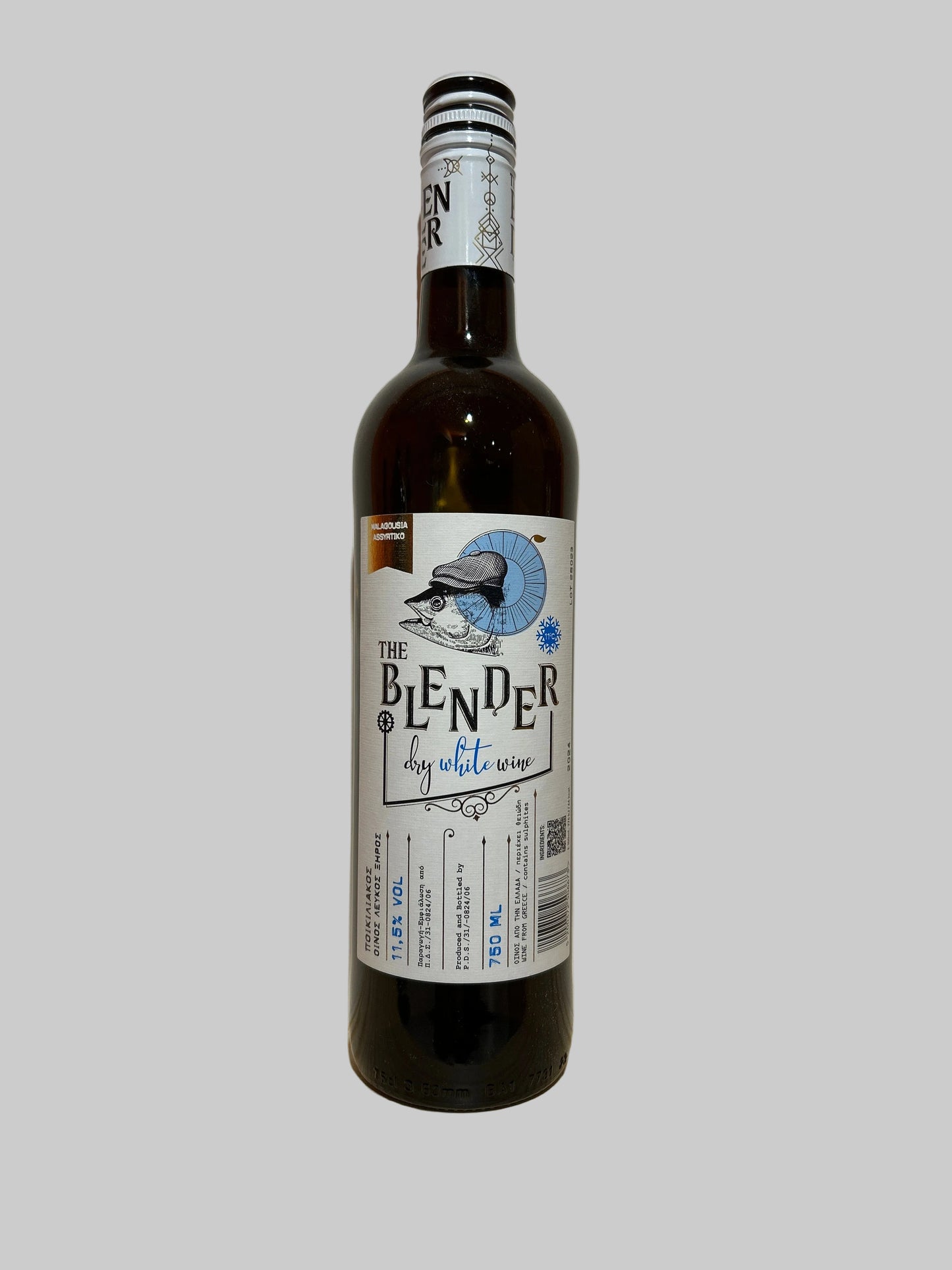 Assyrtiko/Malagouzia The Blender White, 2024, Vasiliki Akriotou