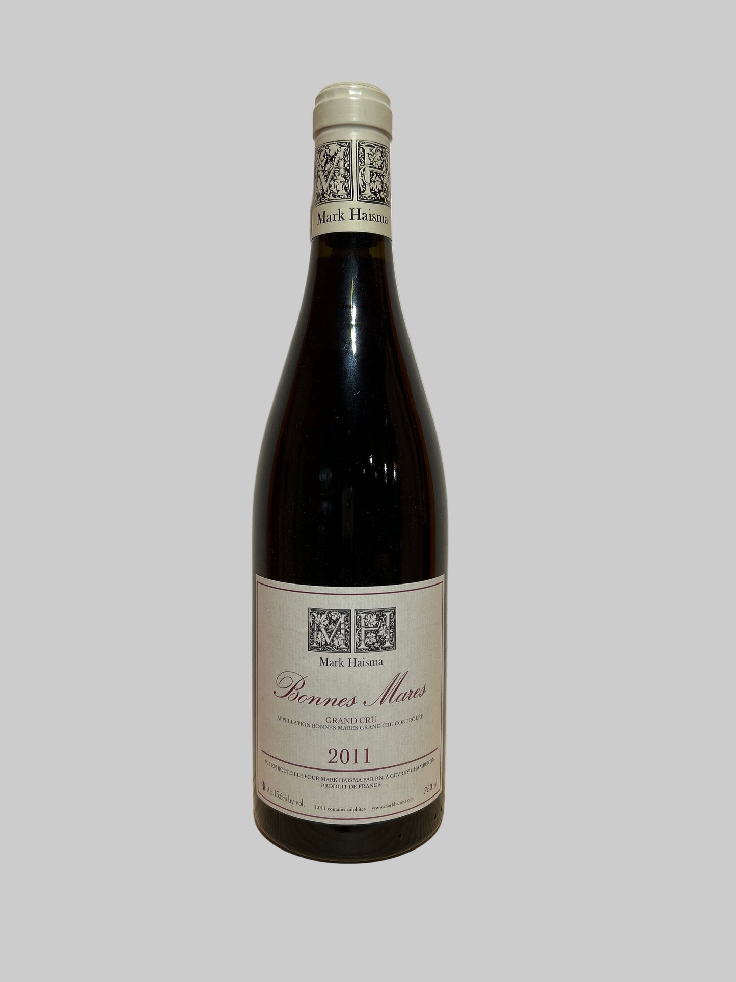 Grand Cru 'Bonnes Mares' 2011, Mark Haisma