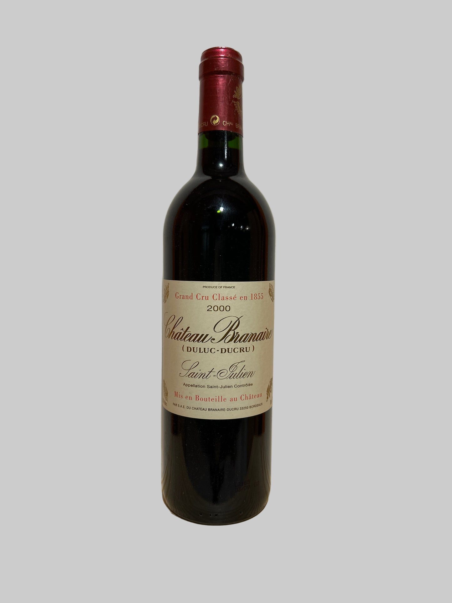 Saint-Julien 4th Cru Classe 2000, Chateau Branaire-Ducru
