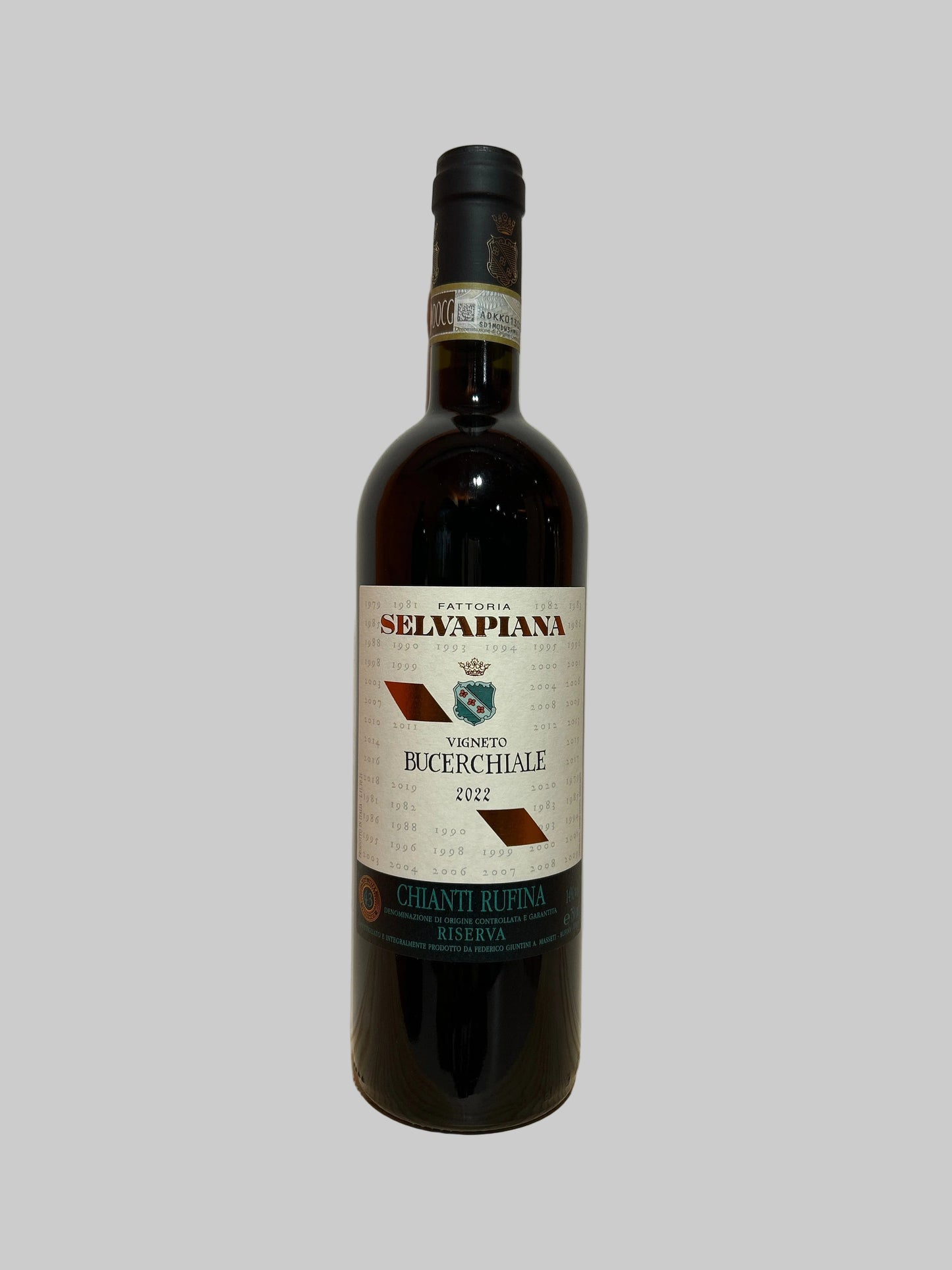Chianti Rufina Riserva 'Vigneto Bucerchiale' 2022, Selvapiana