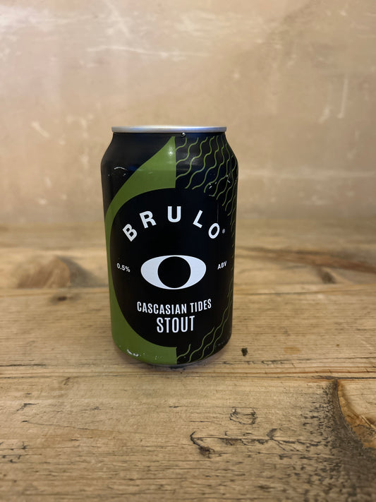 Brulo Cascasian Tides 0.0% Stout 330ml can