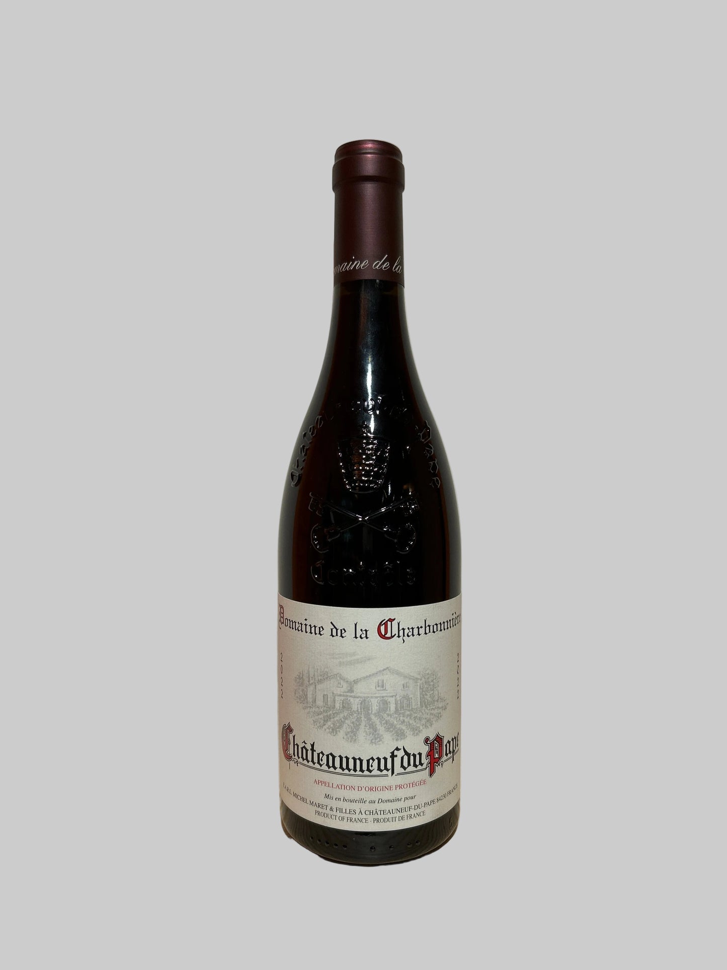 Chateauneuf du Pape 'Cuvee Domaine' 2022, Domaine de la Charbonniere