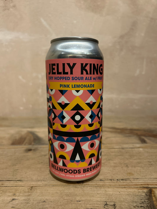 Bellwoods Jelly King Pink Lemonade Dry Hopped Sour Ale 5.6% 473ml can