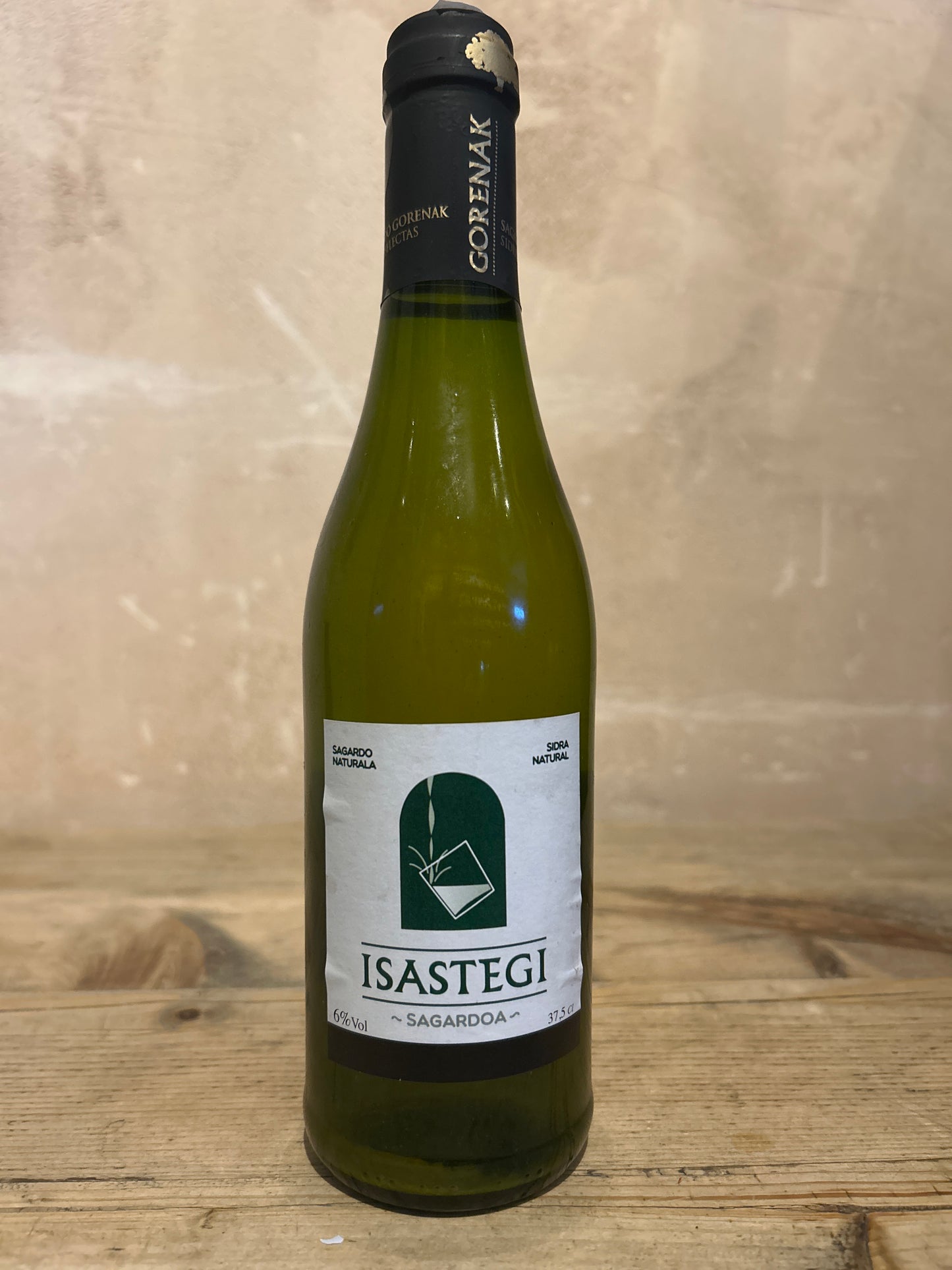 Isastegi Sidra - Basque Cider -  375ml Bottles