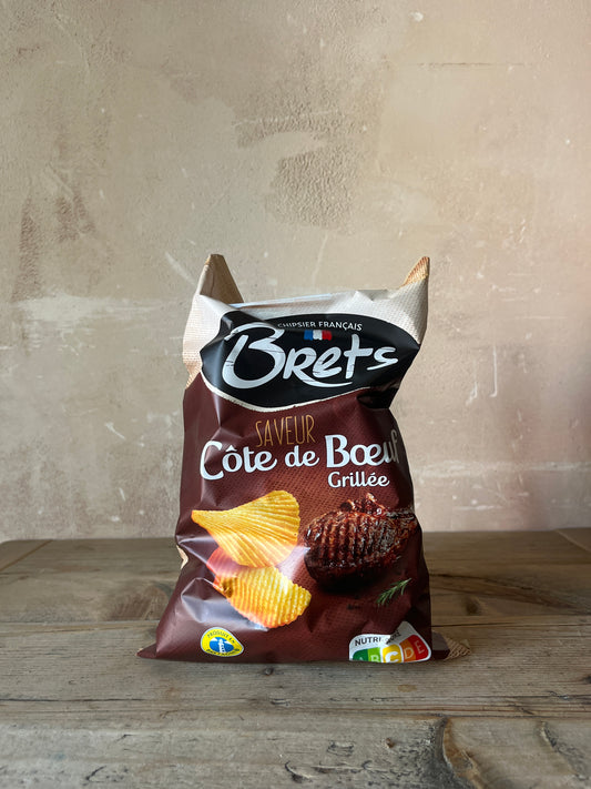 Brets Cote de Boeuf Crisps (125g)
