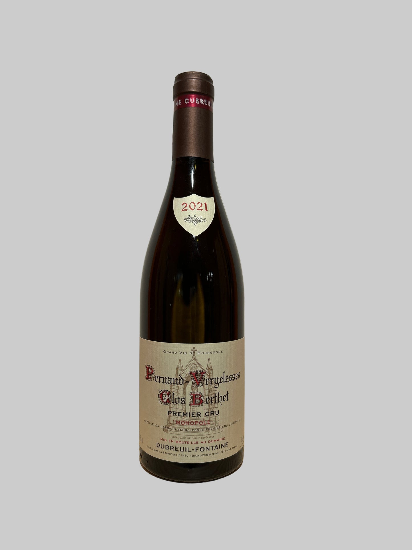 Pernand Vergelesses Blanc 1er Clos Berthet 2021, Dubreuil Fontaine