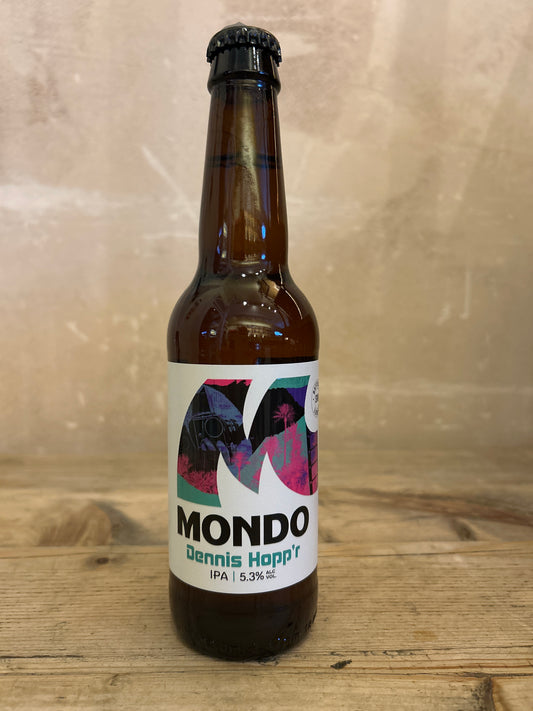 Mondo Brewing Dennis Hoppr 5.3% IPA 330ml btls
