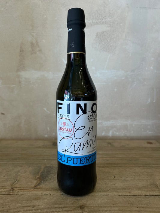3 en Rama Fino del Puerto 2026, Bodegas Lustau
