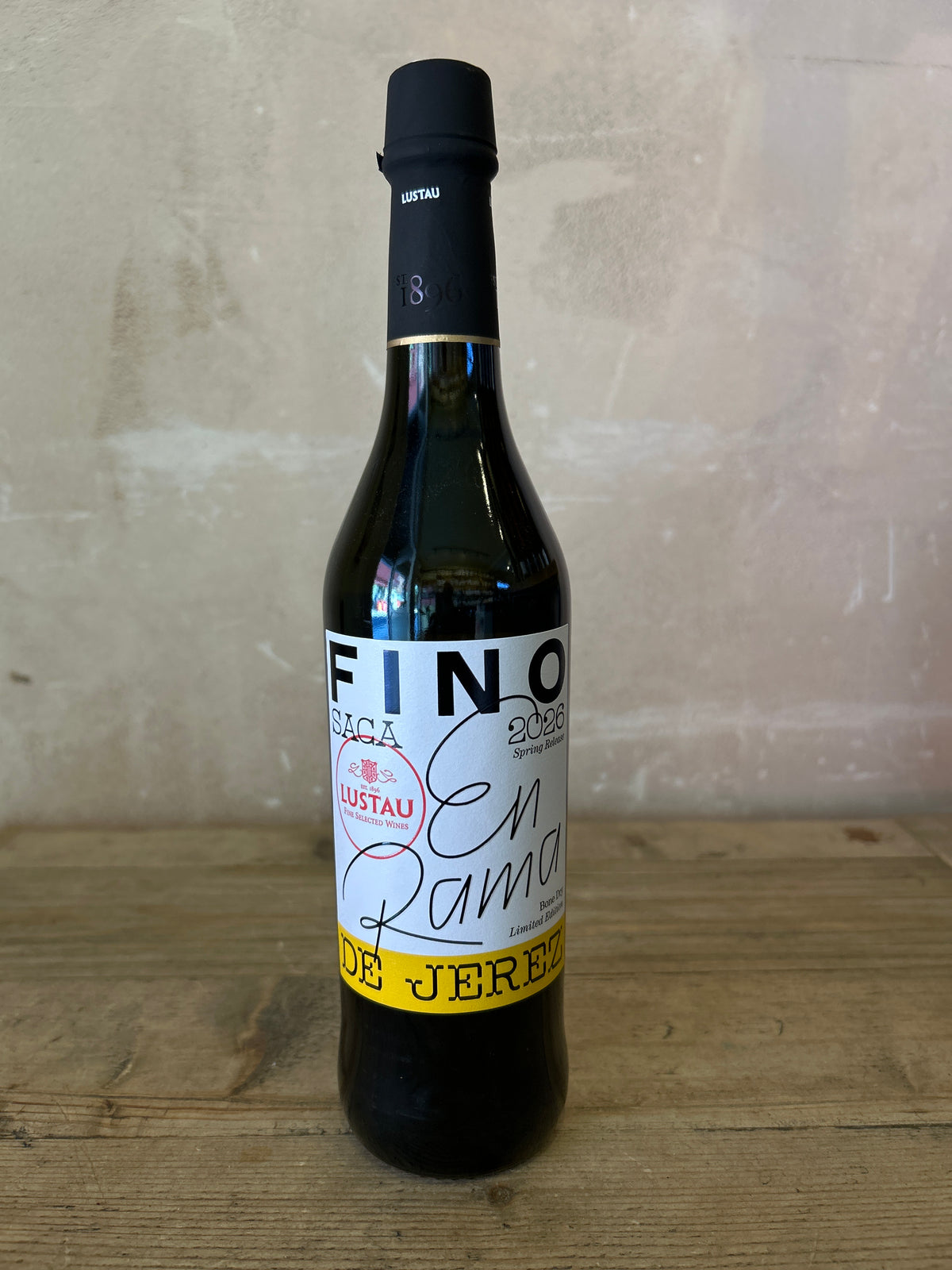 3 en Rama Fino del Jerez 2026, Bodegas Lustau