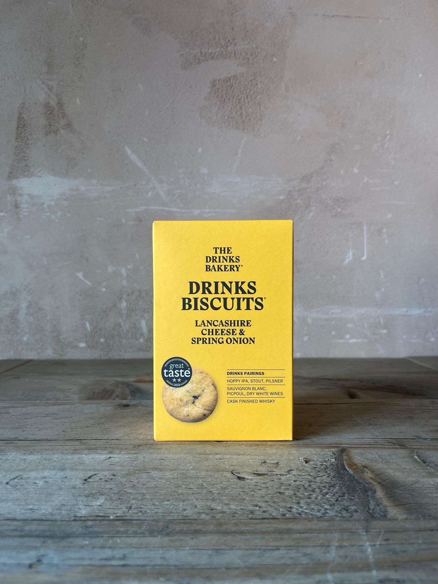 Drinks Biscuits - Lancashire Cheese & Spring Onion (110g)