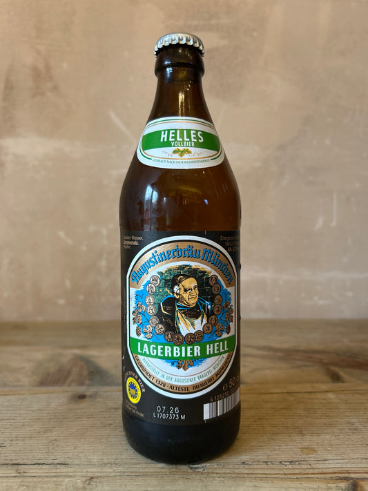 Augustiner Hell 5.2% 500 ml Bottle