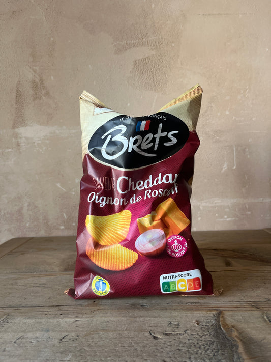 Brets Cheddar & Onion Crisps (125g)