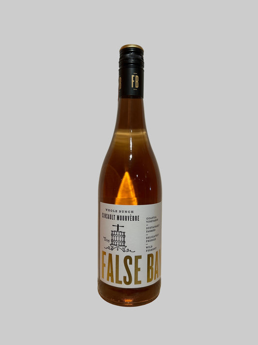Whole Bunch Cinsault Mourvedre Rose 2025, False Bay