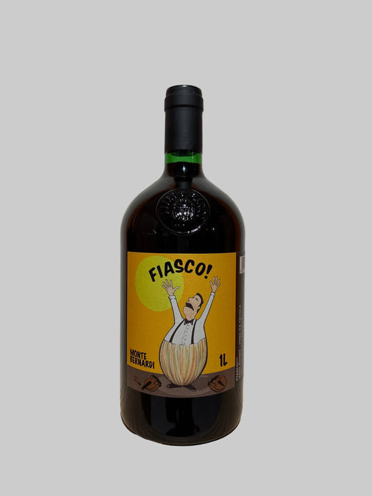 Fiasco Vino Rosso, Monte Bernardi (Litre)