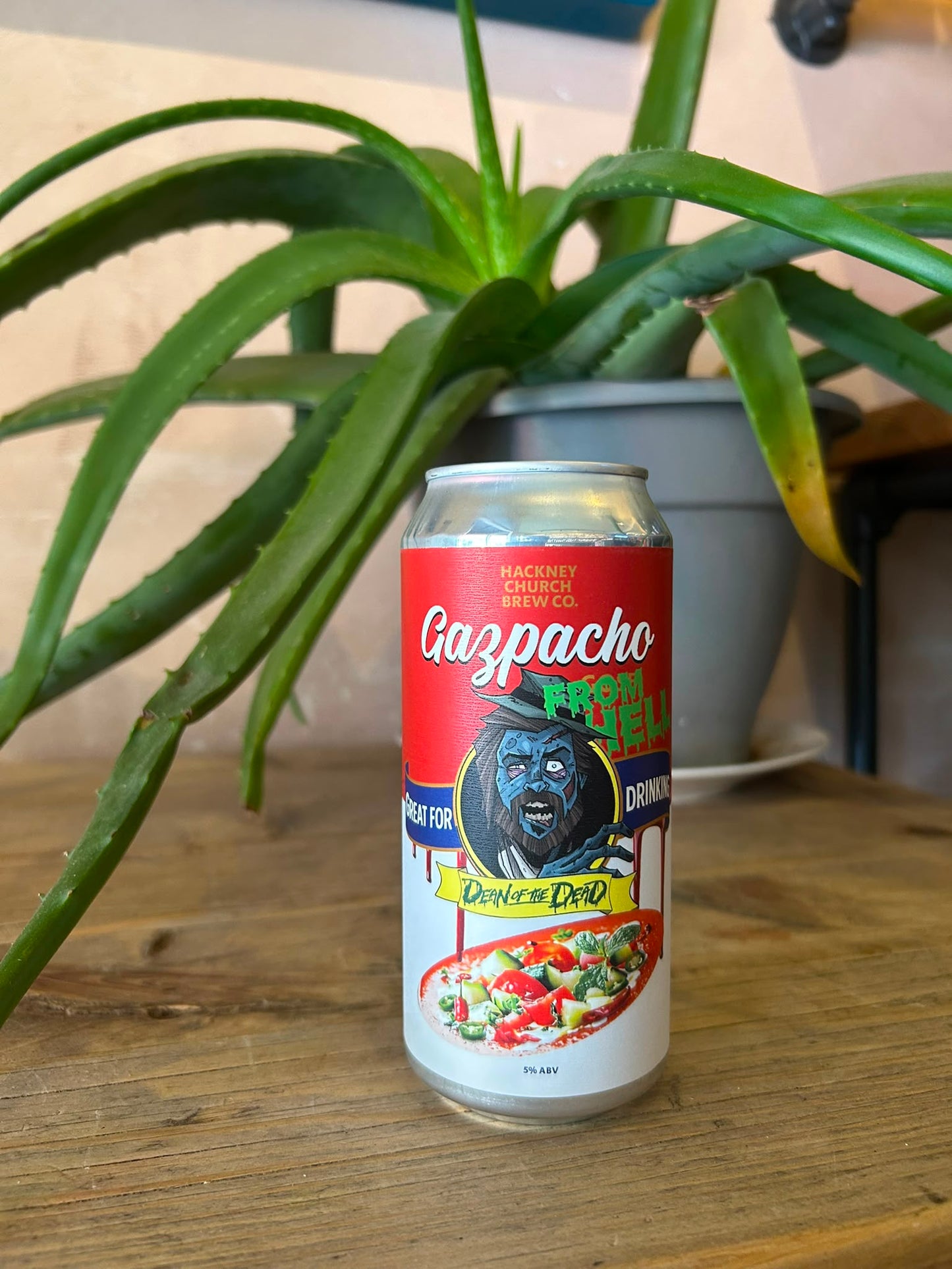Hackney Church Brew Co Gazpacho From Hell Spicy Gazpacho Gose 5% 440ml Can