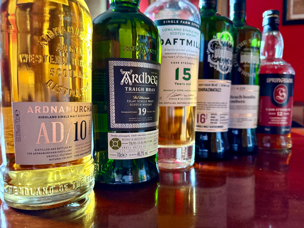 Scottish Single Malt Whisky Tasting with Richard Bray - followed by Venison Stew & Herb Dumplings - Weds 14th October