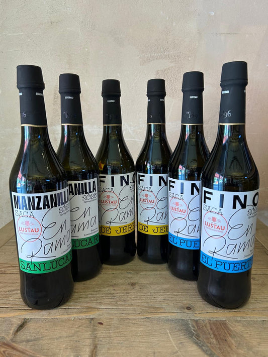 2026 Lustau 3 En Rama Sherry 6 Pack