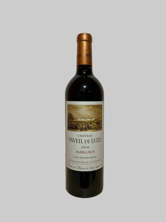 Margaux Cru Bourgeois 2016, Chateau Paveil de Luze