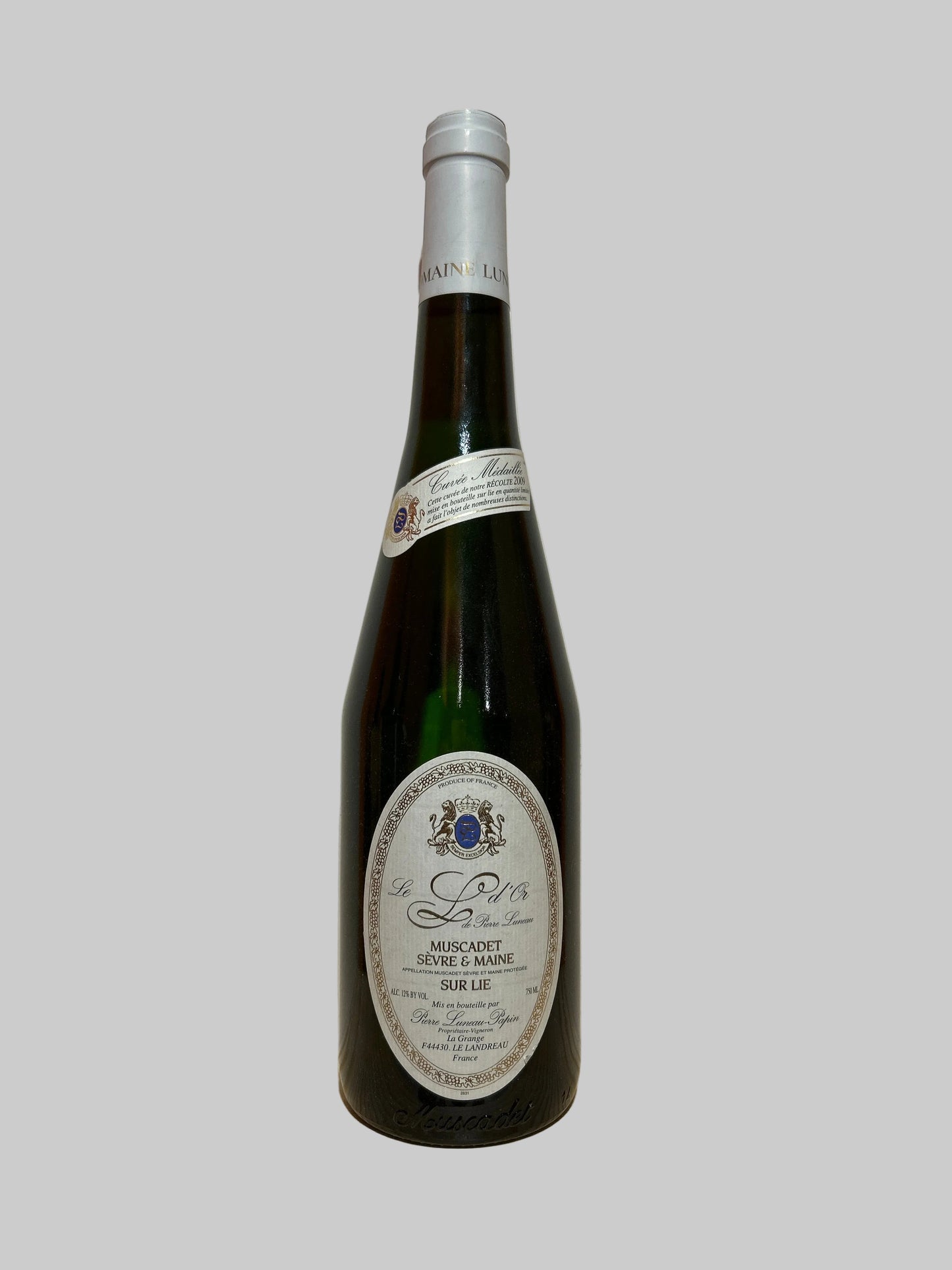 Muscadet 'L d'Or de Luneau' 2009, Luneau-Papin