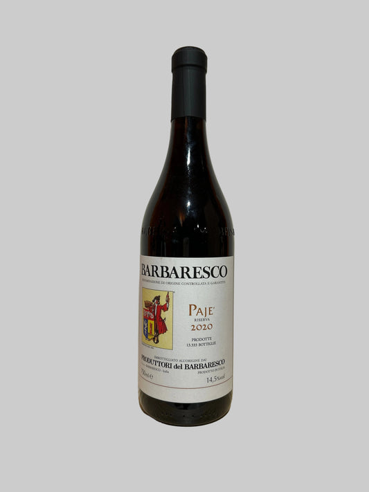 Barbaresco Riserva 'Paje' 2021, Produttori del Barbaresco