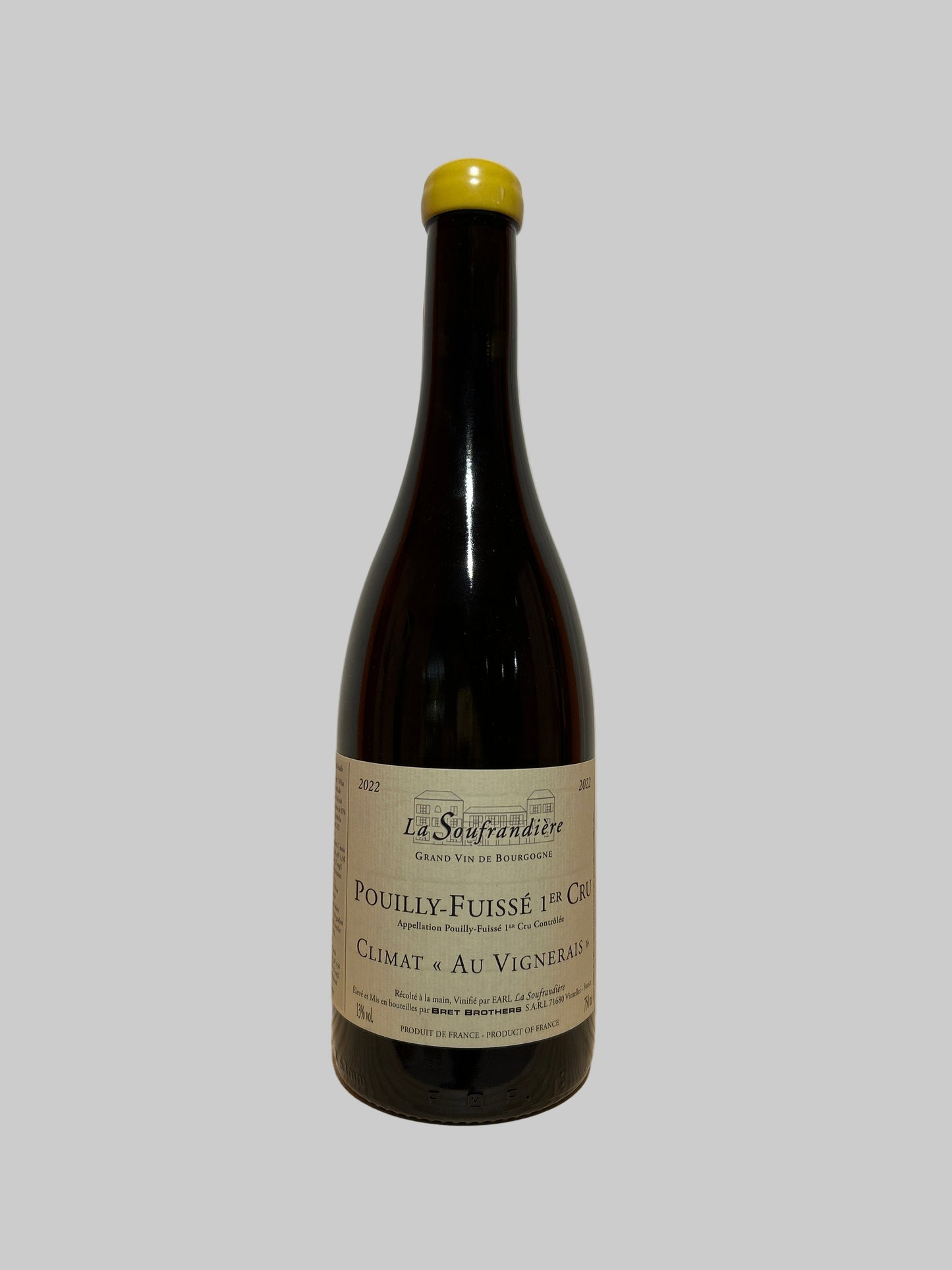 Pouilly-Fuisse 1er Cru Climat Au Vignerais 'ZEN' La Soufrandiere 2022,  Bret Brothers