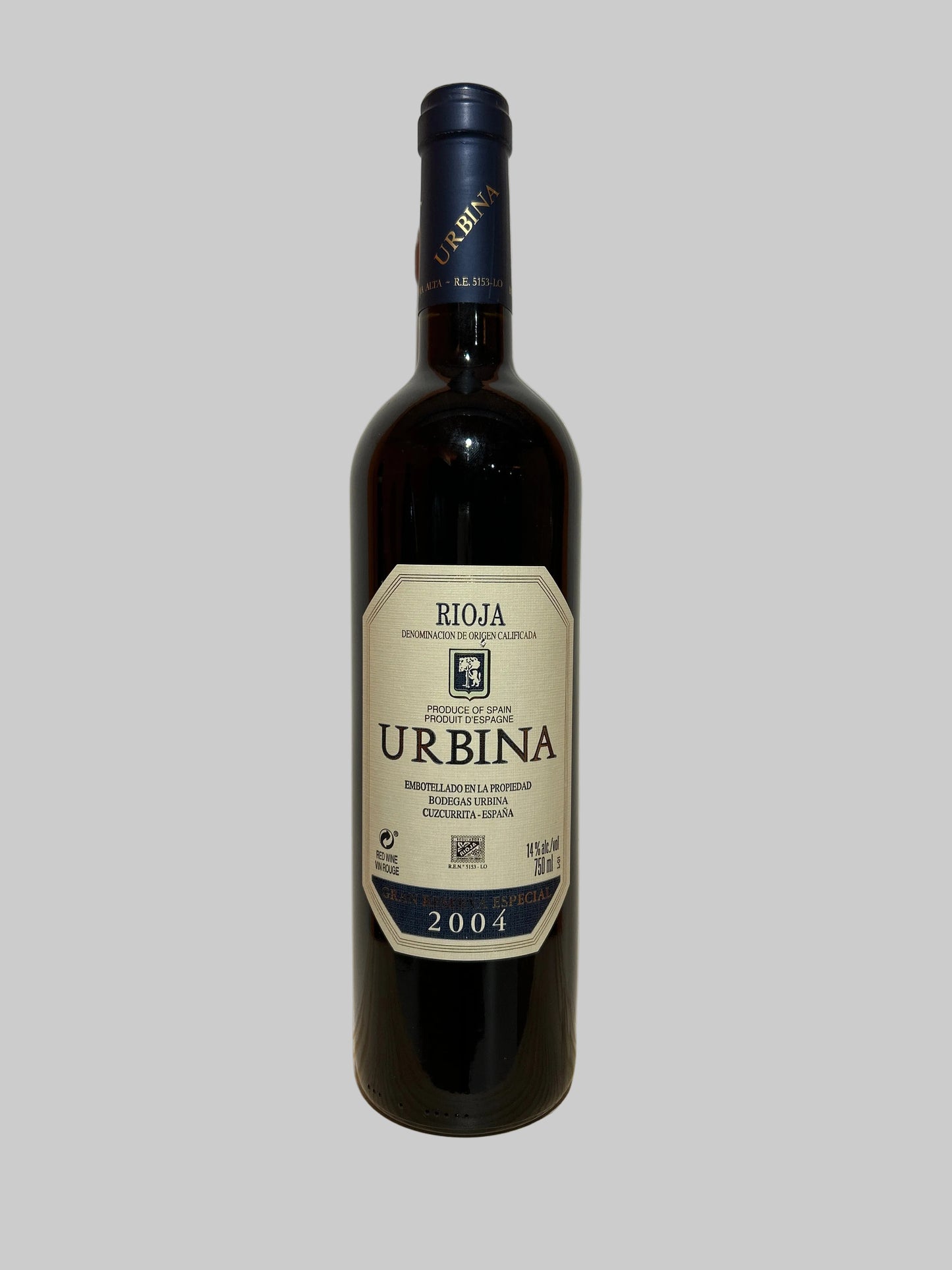 Rioja Gran Reserva Especial 2004, Urbina