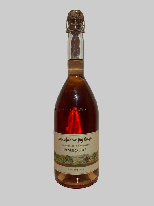 Alcohol Free Sparkling Wine 'Rosenzauber', Jorg Geiger