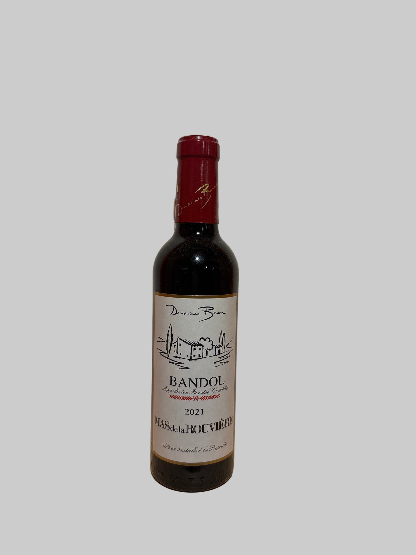 Mas de la Rouviere Rouge 2021, Domaines Bunan (Half Bottle)