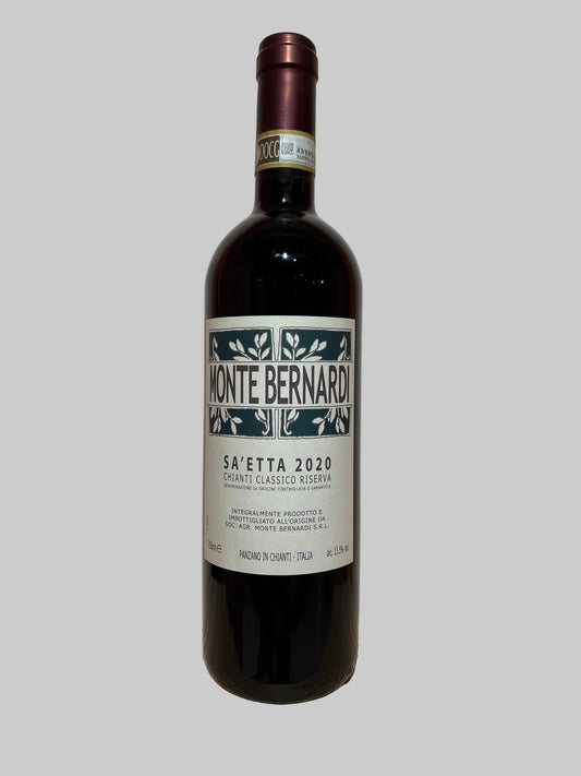 Chianti Classico Riserva 'Sa Etta' 2020, Monte Bernardi