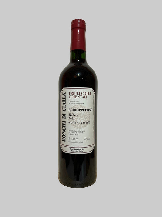 Collio Schioppettino RiNera 2022, Ronchi di Cialla