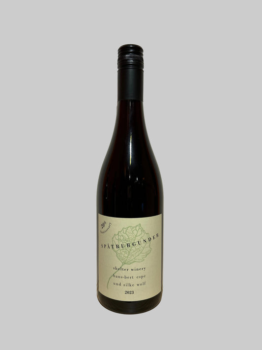 Spatburgunder 2023, Shelter Winery